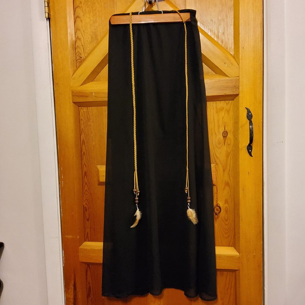 Speechless Black Long Skirt